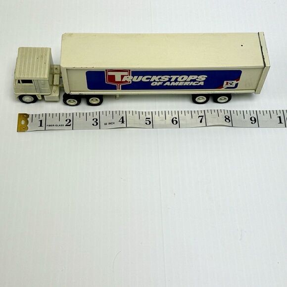 Truck Stops Of America TA Tractor Trailer 1:64 Truck White Winross Rochester NY - Picture 12 of 15